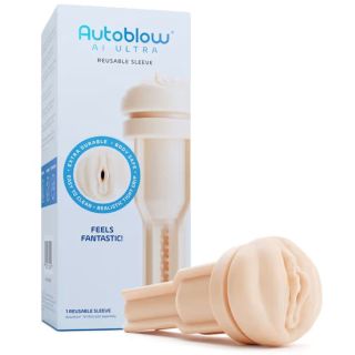 Autoblow A.I. Ultra Vagina Sleeve -  Beige  