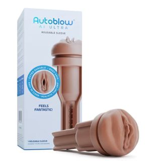Autoblow A.I. Ultra Vagina Sleeve -  Brown 