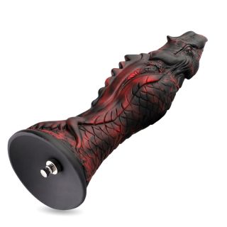Hismith 10.2in Evil Fisher Silicone Dildo