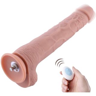 Hismith 11.8in Extra-Length Vibrating Silicone Dildo