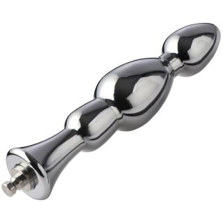Hismith 6.15in Metal Bead Anal Dildo