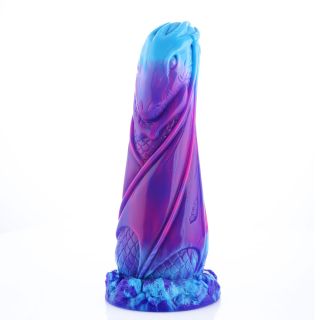 Hismith Monster Series 7.48in Purple Silicone Dildo