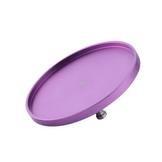 Hismith Updated Universal Dildo Holder Purple 3.5in Suction Cup Adapter with KlicLok System