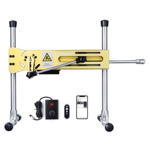 Gold HiSmith Sex Machine AK-01 Kliclok - Remote and App Connectivity kit including