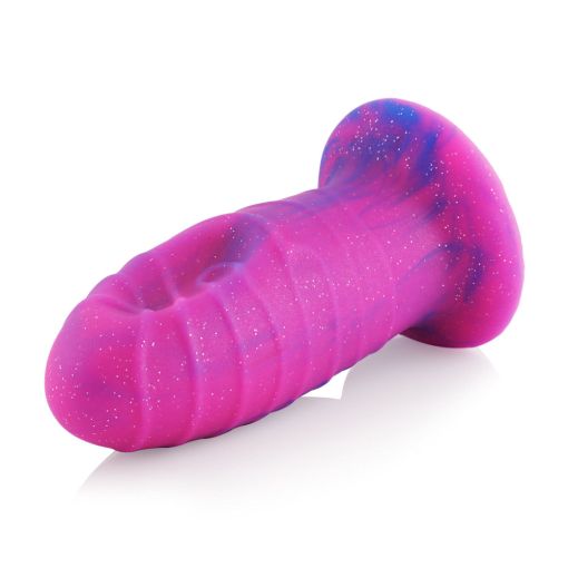 Hismith 6.5in Purple Anal Silicone Dildo 