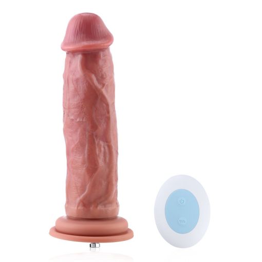 Hismith 9.1in Vibration and Rotating Silicone Dildo
