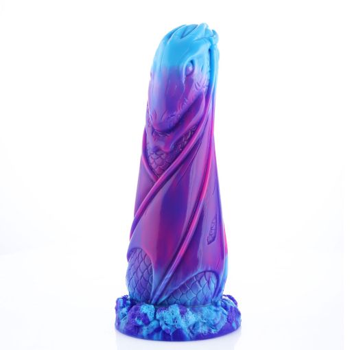 Hismith Monster Series 7.48in Purple Silicone Dildo