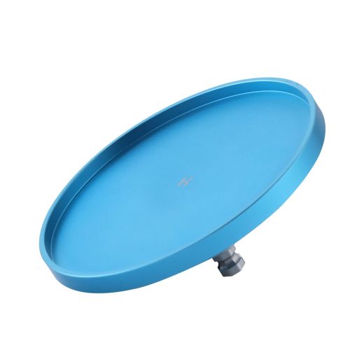 Hismith Updated Universal Dildo Holder 3.5in Blue Suction Cup Adapter with KlicLok System