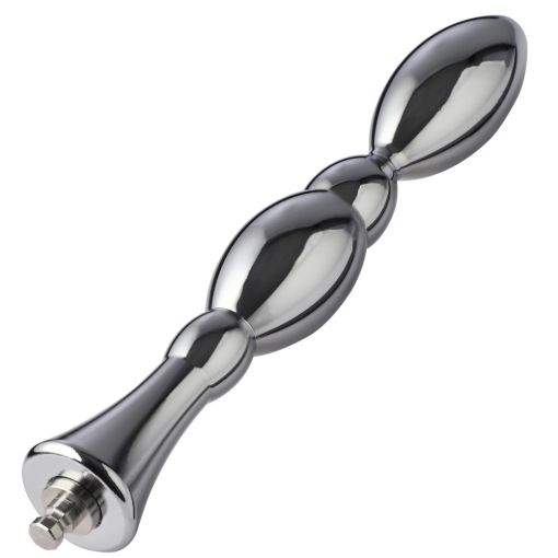 Hismith 8.48in Metal Bead Anal Dildo