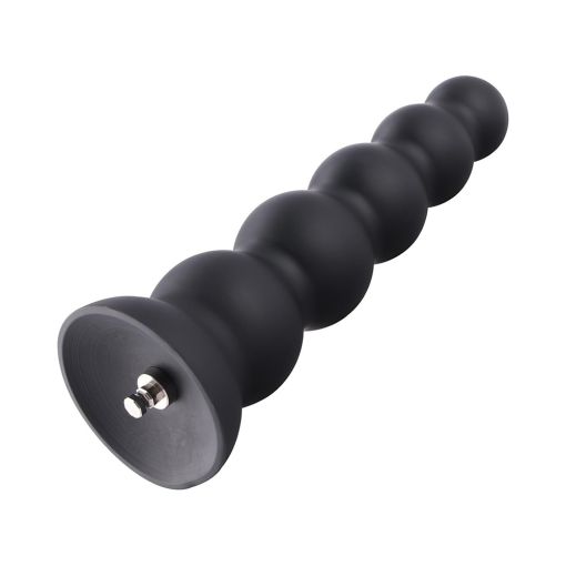 Hismith 9in Silicone Anal Beaded 5 Smooth Balls Butt Plug 